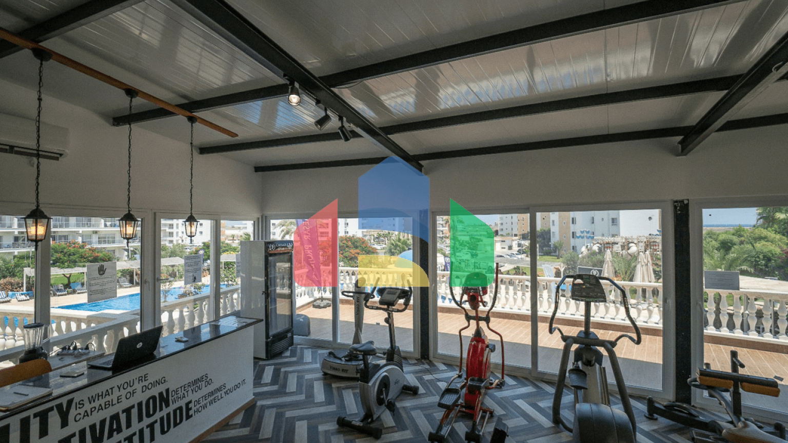 Cтудия 46 м2 + 8 м2 балкон в СПА-комплексе в 600 метрах от песчаного пляжа