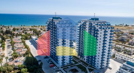 Студия 43 м2 в 250 метрах от песчаного пляжа