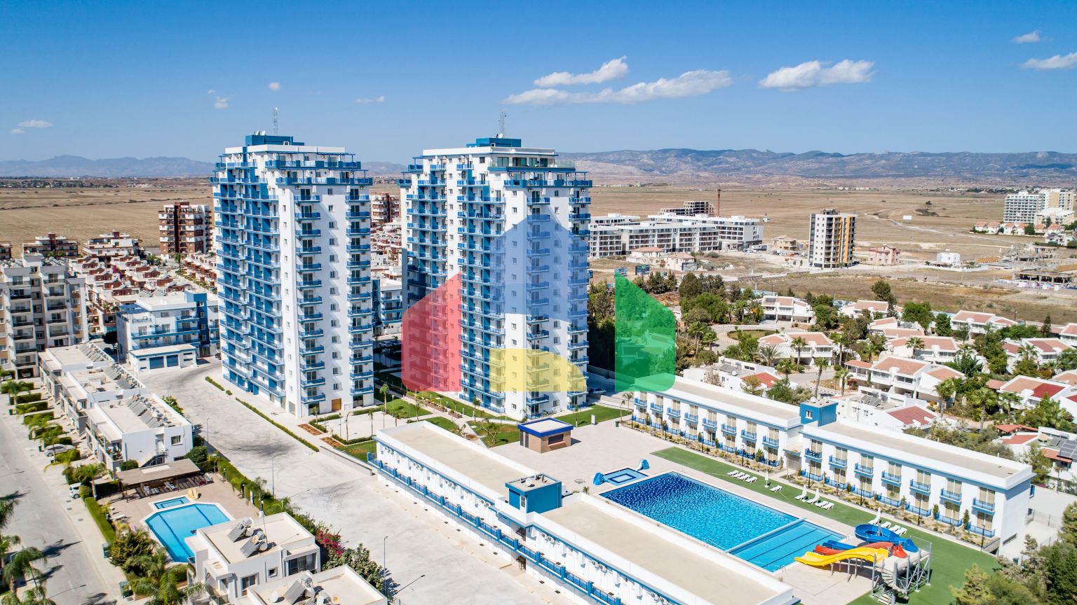 Студия 43 м2 в 250 метрах от песчаного пляжа