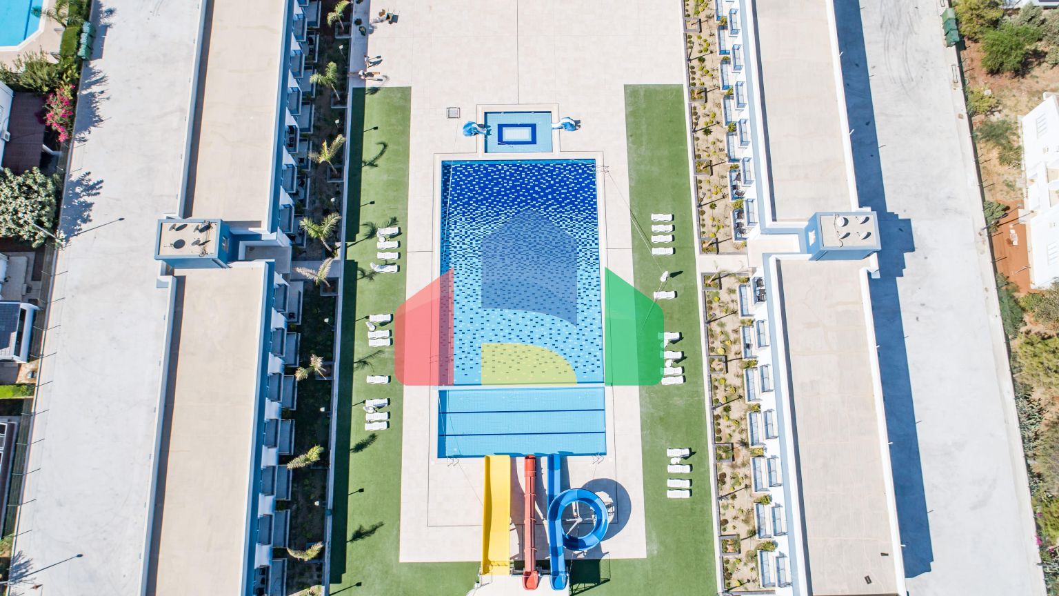 Студия 43 м2 в 250 метрах от песчаного пляжа