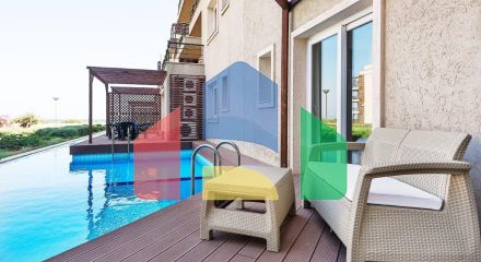 4-комнатные апартаменты 120 м2 с собственным приватным бассейном в СПА - комплексе в 100 метрах от песчаного пляжа 4-комнатные апартаменты 120 м2 с собственным приватным бассейном в СПА - комплексе в 100 метрах от песчаного пляжа