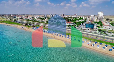 2-комнатные апартаменты 55 м2 в 500 метрах от пляжа Лонг Бич.