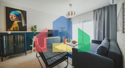 Studio apartment of 51 m2, only 300 meters from the sandy beach. 