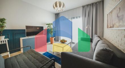 Studio apartment of 51 m2, only 300 meters from the sandy beach. 