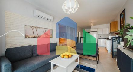 Studio apartment of 51 m2, only 300 meters from the sandy beach. 