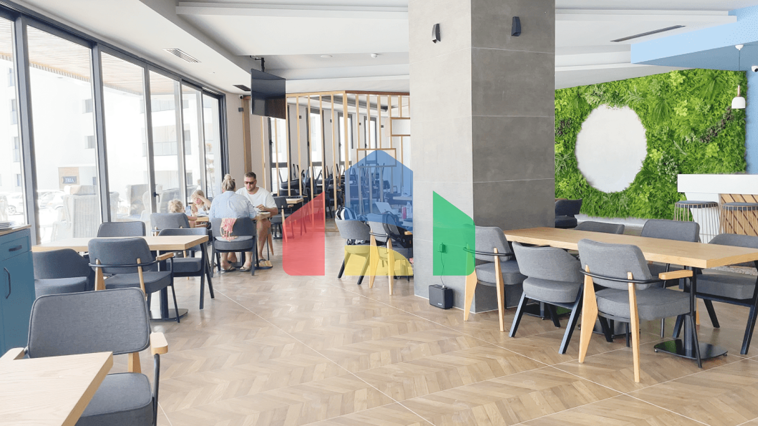 Студия 51 м2 в 300 метрах от песчаного пляжа