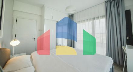 One bedroom apartment of 63 m2, 300 meters from the sandy beach. 
