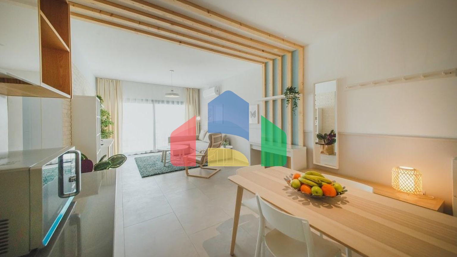 3-комнатные апартаменты 85м2 в 300 метрах от песчаного пляжа