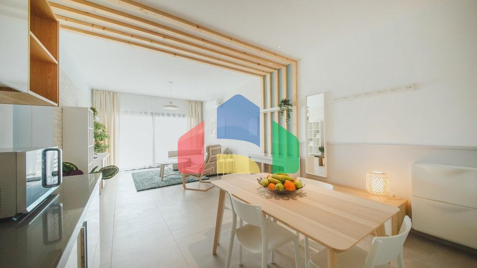 3-комнатные апартаменты 85м2 в 300 метрах от песчаного пляжа