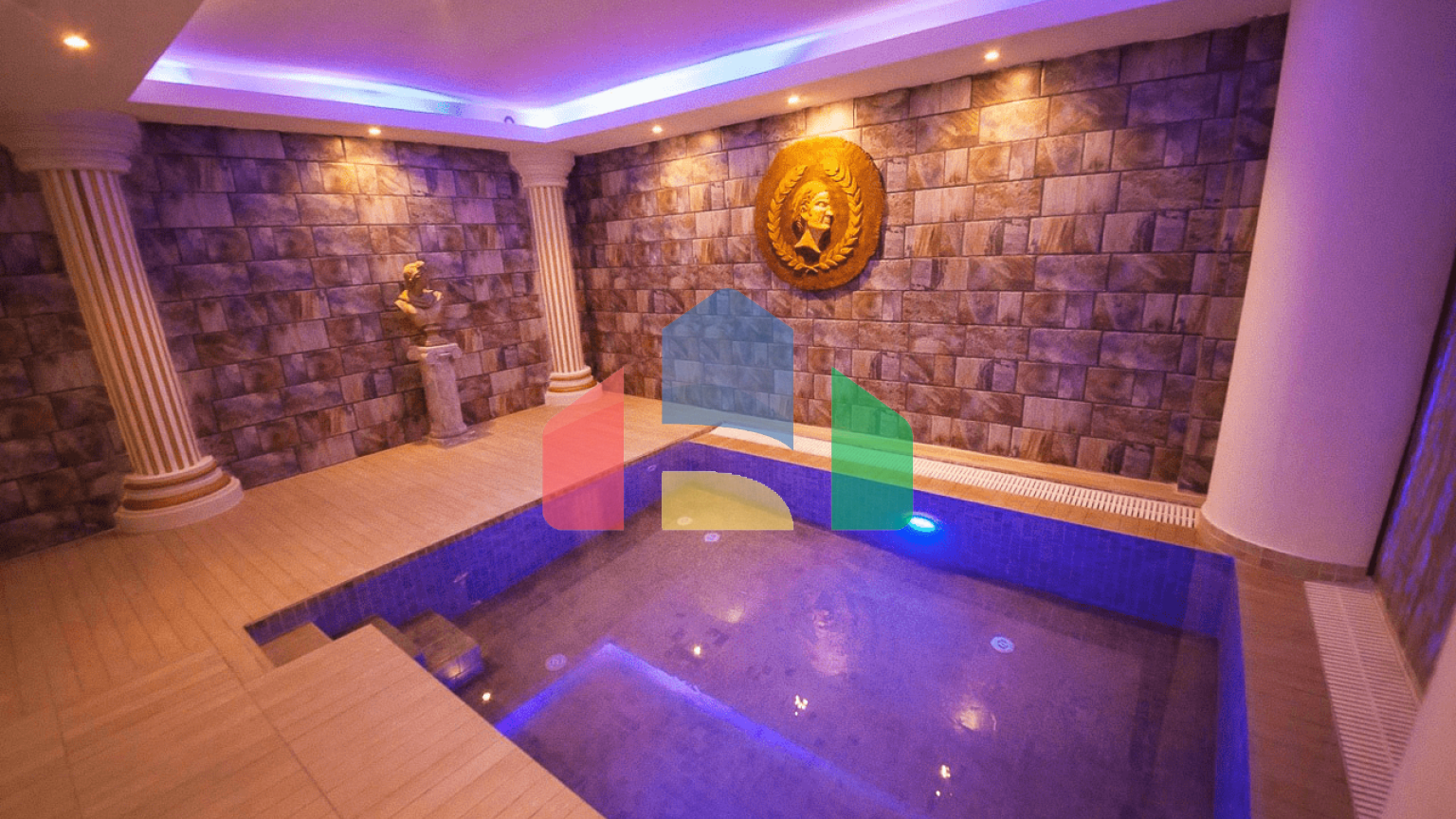 1-комнатные апартаменты 52м2 + 8 м2 терраса в СПА-комплексе в 600 метрах от песчаного пляжа