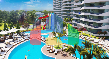 1-комнатные апартаменты 48м2 в 700 метрах от пляжа 1-комнатные апартаменты 48м2 в 700 метрах от пляжа