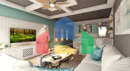 1-комнатные апартаменты 48м2 в 700 метрах от пляжа 1-комнатные апартаменты 48м2 в 700 метрах от пляжа