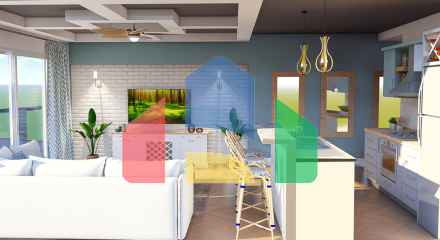 1-комнатные апартаменты 48м2 в 700 метрах от пляжа 1-комнатные апартаменты 48м2 в 700 метрах от пляжа