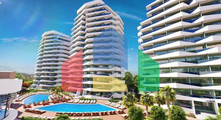 2-комнатные апартаменты 78м2 в 700 метрах от пляжа 2-комнатные апартаменты 78м2 в 700 метрах от пляжа