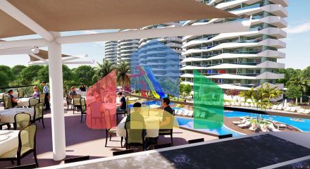 2-комнатные апартаменты 78м2 в 700 метрах от пляжа 2-комнатные апартаменты 78м2 в 700 метрах от пляжа