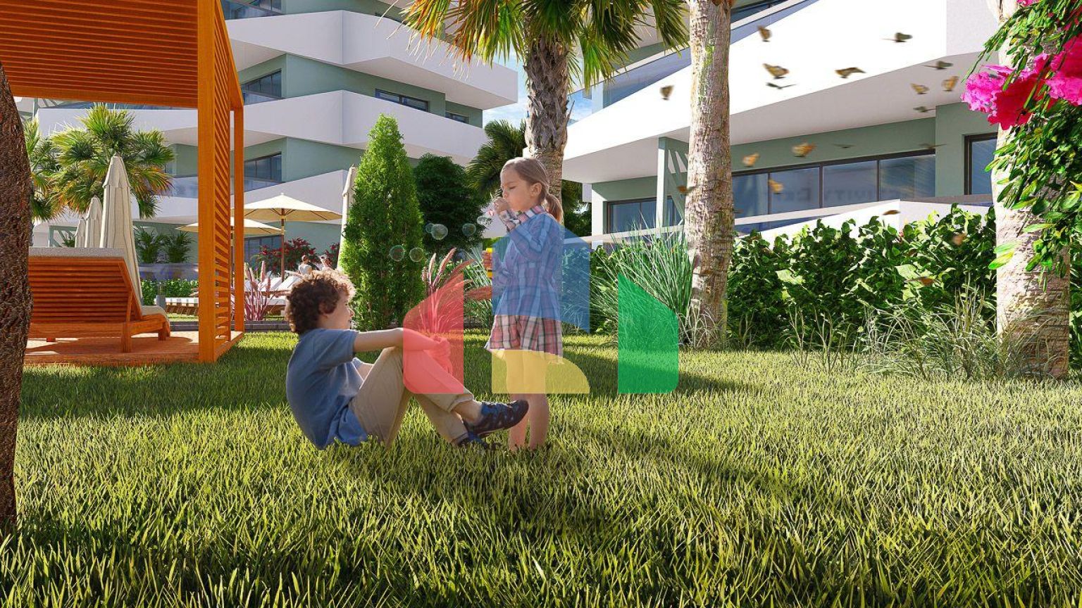 3-комнатные апартаменты 114м2 в 700 метрах от пляжа 