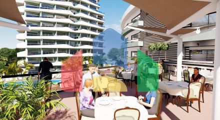 3-комнатные апартаменты 114м2 в 700 метрах от пляжа 3-комнатные апартаменты 114м2 в 700 метрах от пляжа