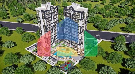 3-bedroom apartment of 79 m2, 800 metres from the beach 