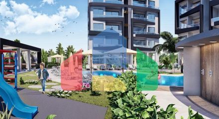 3-комнатные апартаменты 79 м2 в 800 метрах от пляжа 