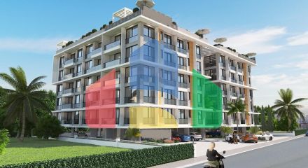 3-комнатные апартаменты 80 м2 в 600 метрах от песчаного пляжа