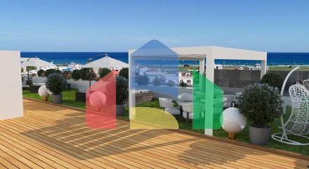 3-комнатные апартаменты 80 м2 в 600 метрах от песчаного пляжа