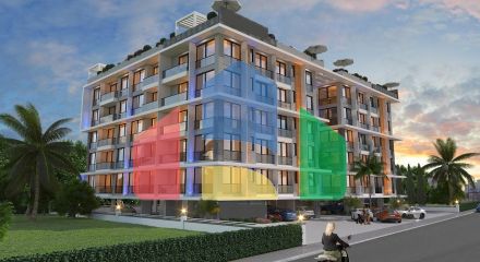 3-комнатные апартаменты 80 м2 в 600 метрах от песчаного пляжа