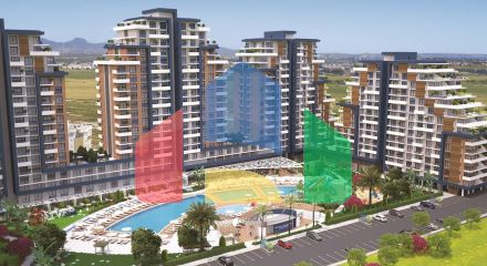 2-комнатные апартаменты 62 м2 в элитном комплексе в 600 метрах от пляжа