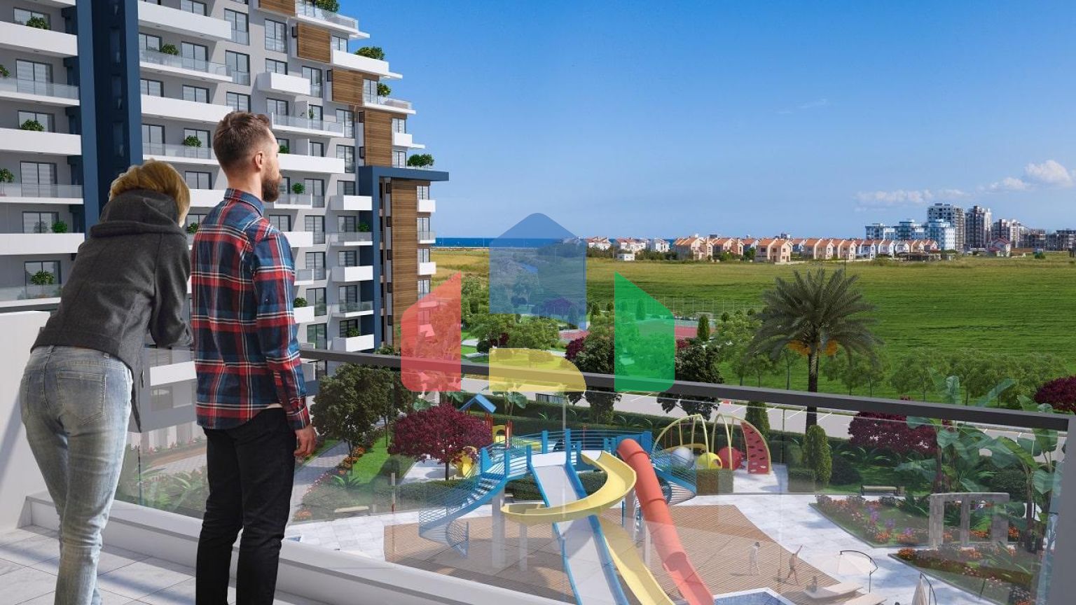 2-комнатные апартаменты 62 м2 в элитном комплексе в 600 метрах от пляжа