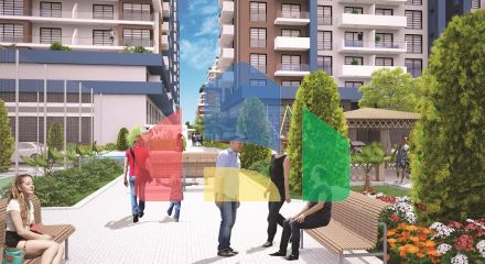 3-комнатные апартаменты 68 м2 в элитном комплексе в 600 метрах от пляжа