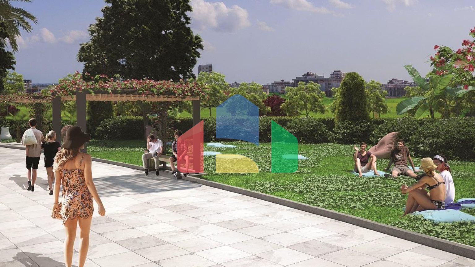 3-комнатные апартаменты 68 м2 в элитном комплексе в 600 метрах от пляжа