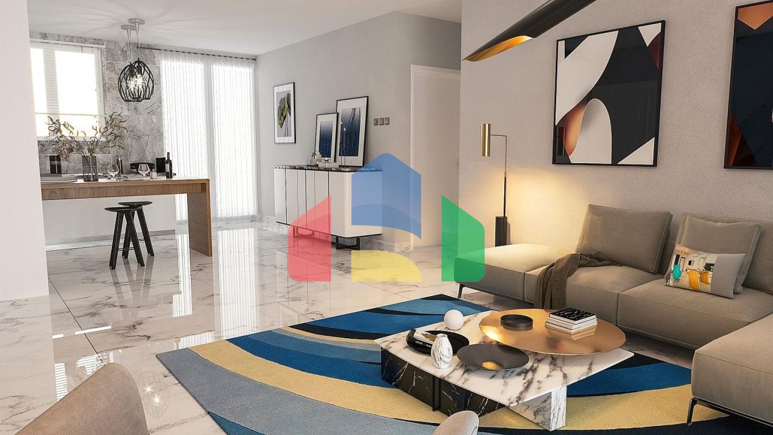 3-комнатные апартаменты 75 м2 + 38 м2 терраса в элитном комплексе в 300 метрах от пляжа