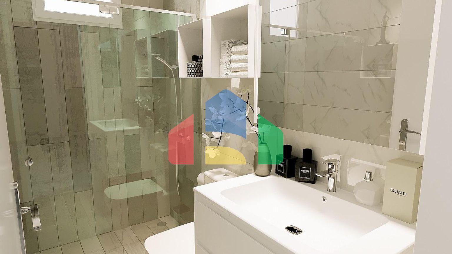 3-комнатные апартаменты 75 м2 + 38 м2 терраса в элитном комплексе в 300 метрах от пляжа