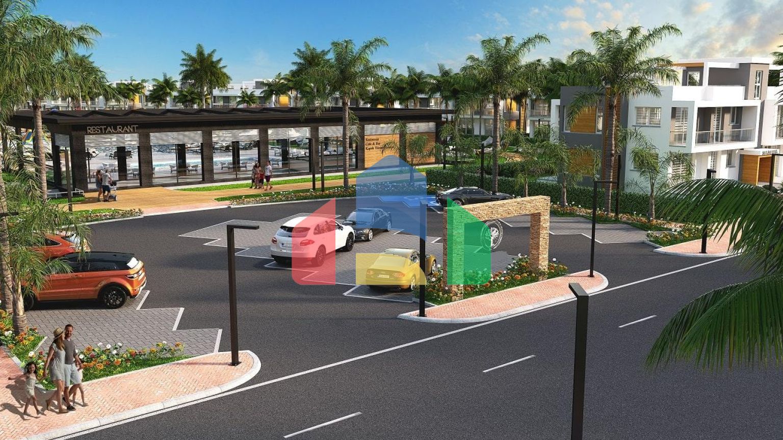 3-комнатные апартаменты 75 м2 + 38 м2 терраса в элитном комплексе в 300 метрах от пляжа