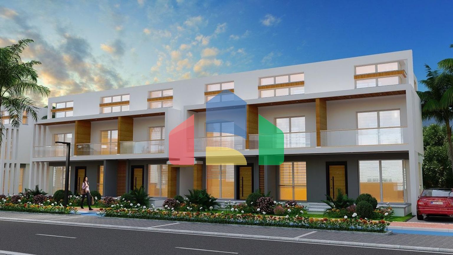 3-комнатные апартаменты 75 м2 + 38 м2 терраса в элитном комплексе в 300 метрах от пляжа