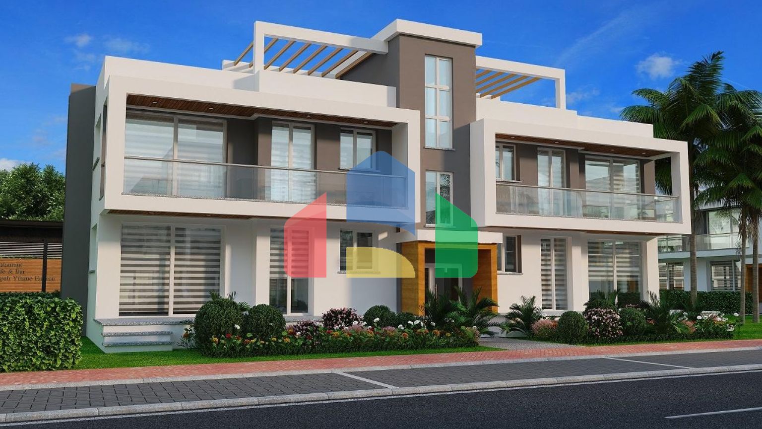 3-комнатные апартаменты 75 м2 + 38 м2 терраса в элитном комплексе в 300 метрах от пляжа