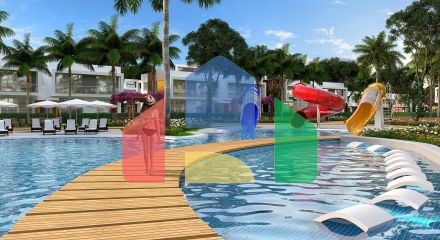 3-комнатные апартаменты 75 м2 + 38 м2 терраса в элитном комплексе в 300 метрах от пляжа