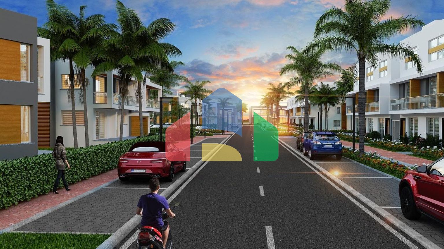 3-комнатные апартаменты 75 м2 + 38 м2 терраса в элитном комплексе в 300 метрах от пляжа