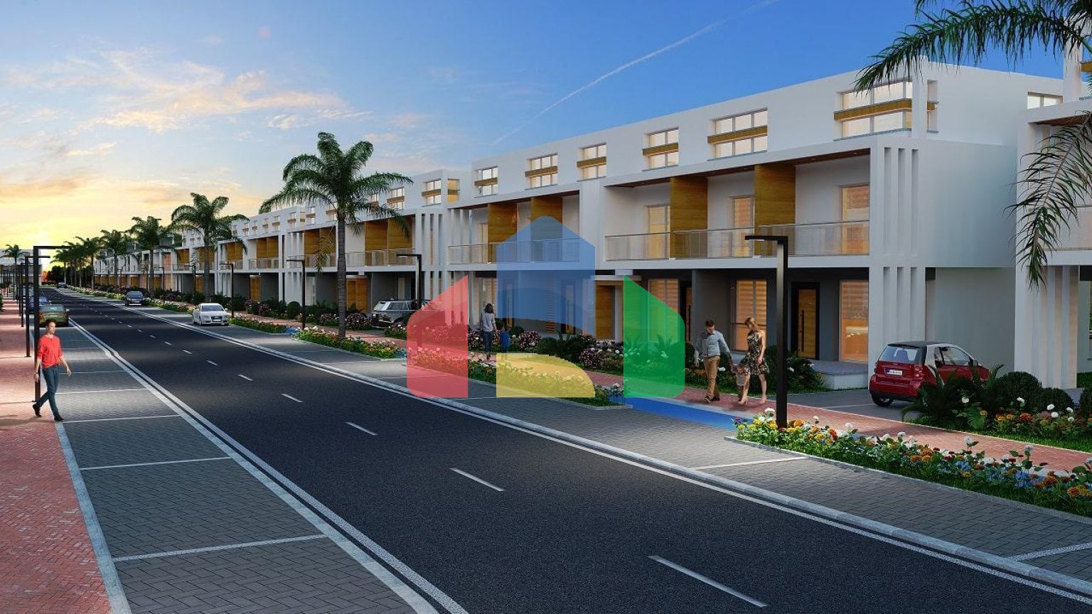 3-комнатные апартаменты 75 м2 + 38 м2 терраса в элитном комплексе в 300 метрах от пляжа