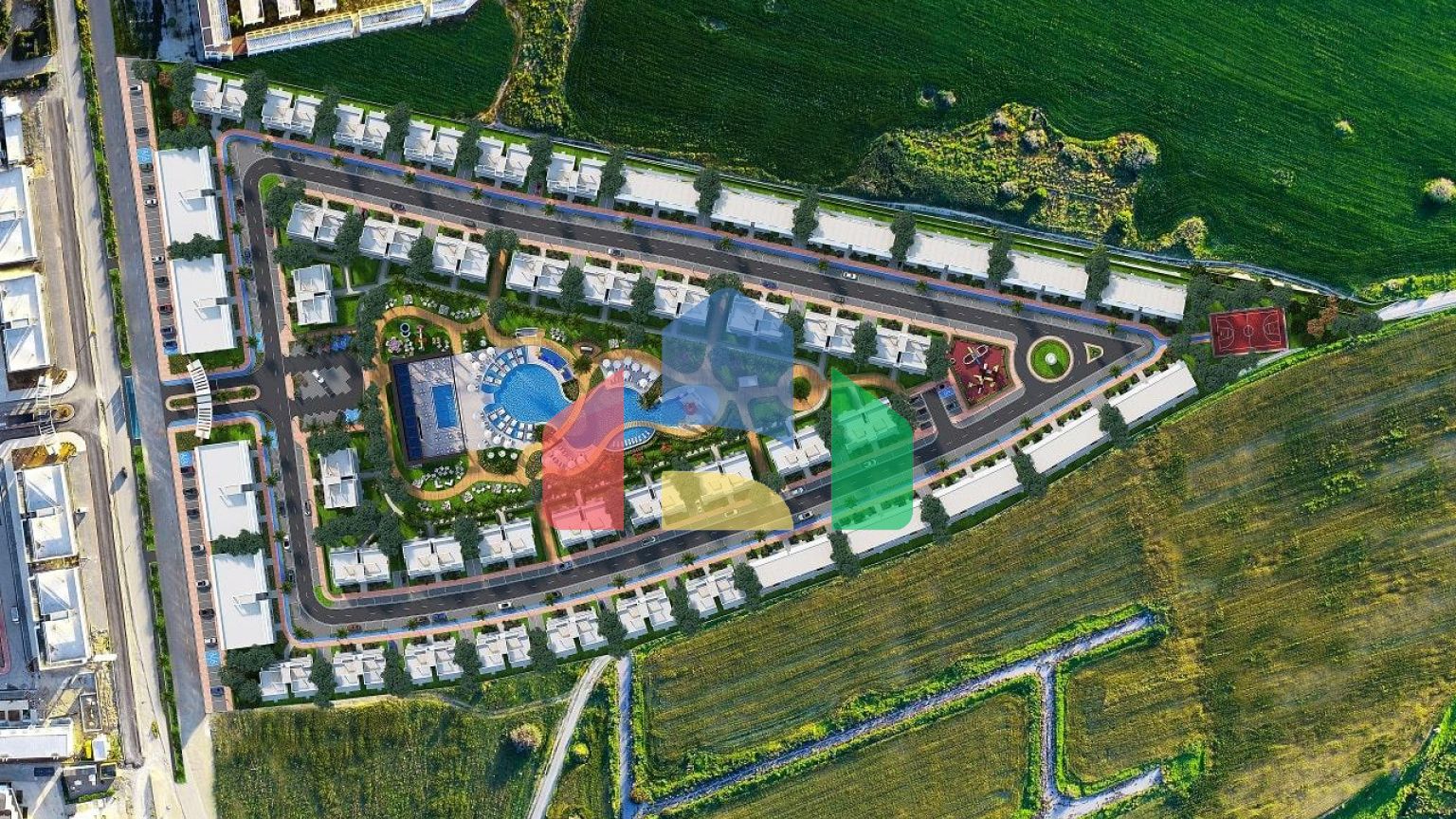 3-комнатные апартаменты 75 м2 + 38 м2 терраса в элитном комплексе в 300 метрах от пляжа