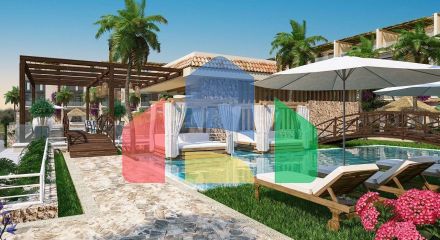 3-room apartment 80 m2 + 28 m2 terrace in a prestigious complex 200 meters from the beach