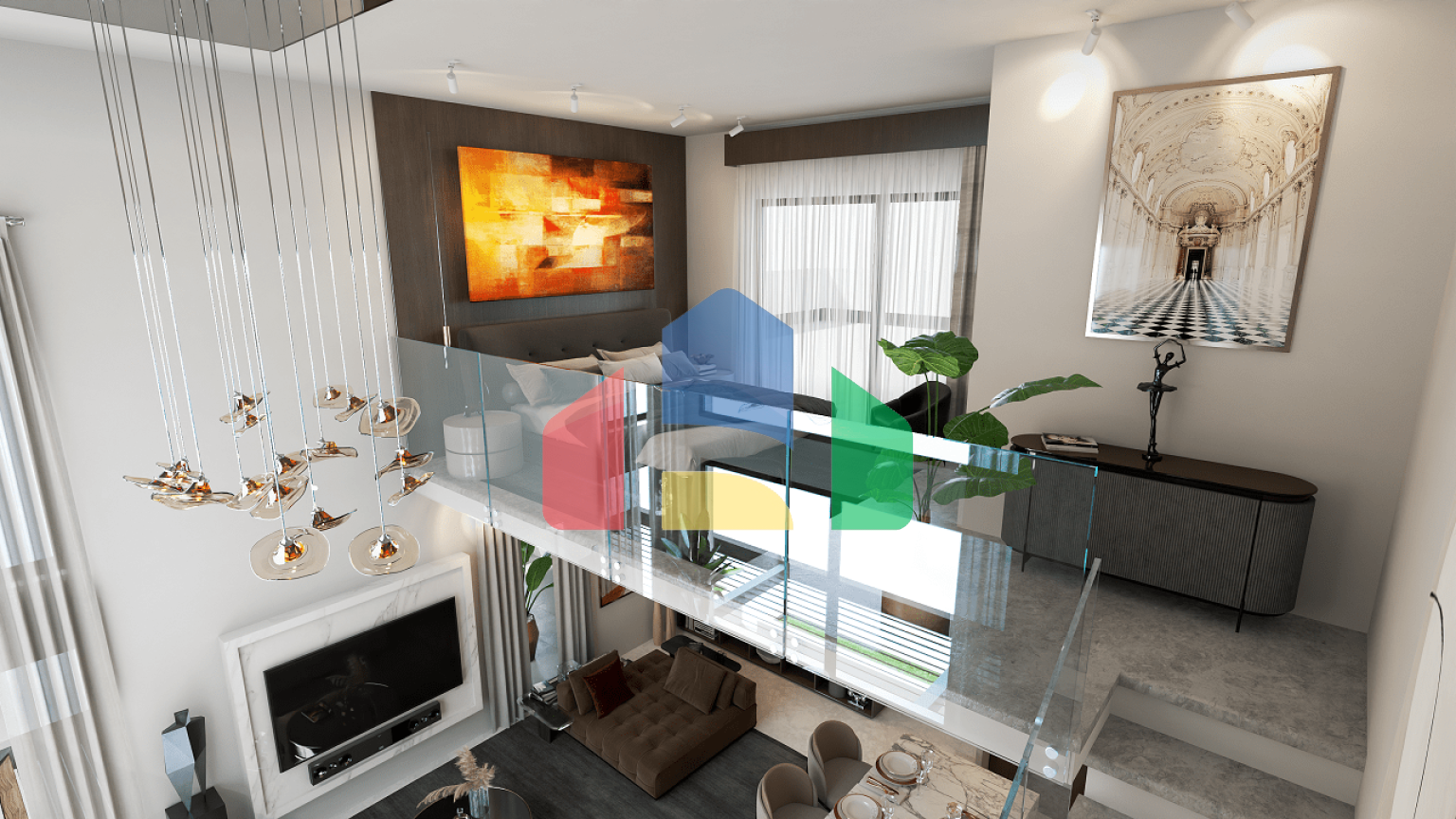 4-комнатные апартаменты 135 м2 с собственным участком в 5 минутах от пляжа