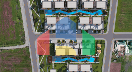 4-комнатные апартаменты 135 м2 с собственным участком в 5 минутах от пляжа