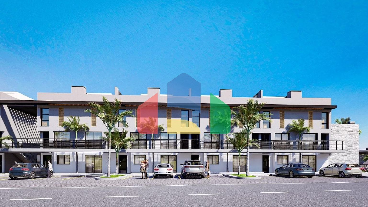 2-комнатные апартаменты 69 м2 + 12 м2 участка земли в 10 минутах от пляжа