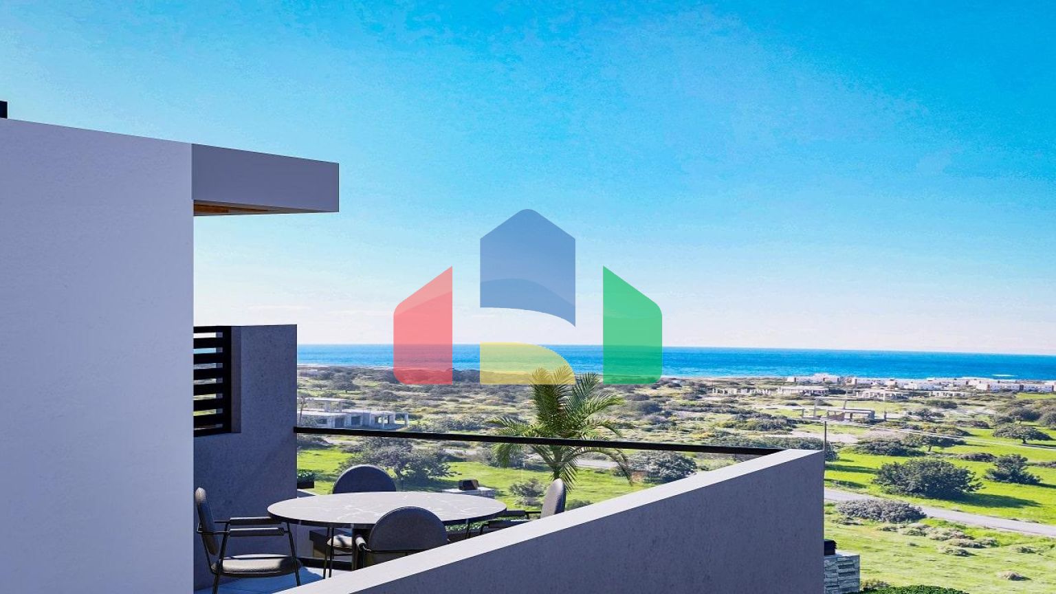 2-комнатные апартаменты 69 м2 + 12 м2 участка земли в 10 минутах от пляжа