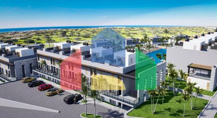 3-комнатные апартаменты 126 м2 + 60 м2 терраса на крыше в 10 минутах от пляжа