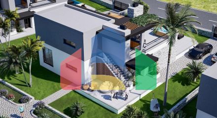 3-комнатные апартаменты 126 м2 + 60 м2 терраса на крыше в 10 минутах от пляжа