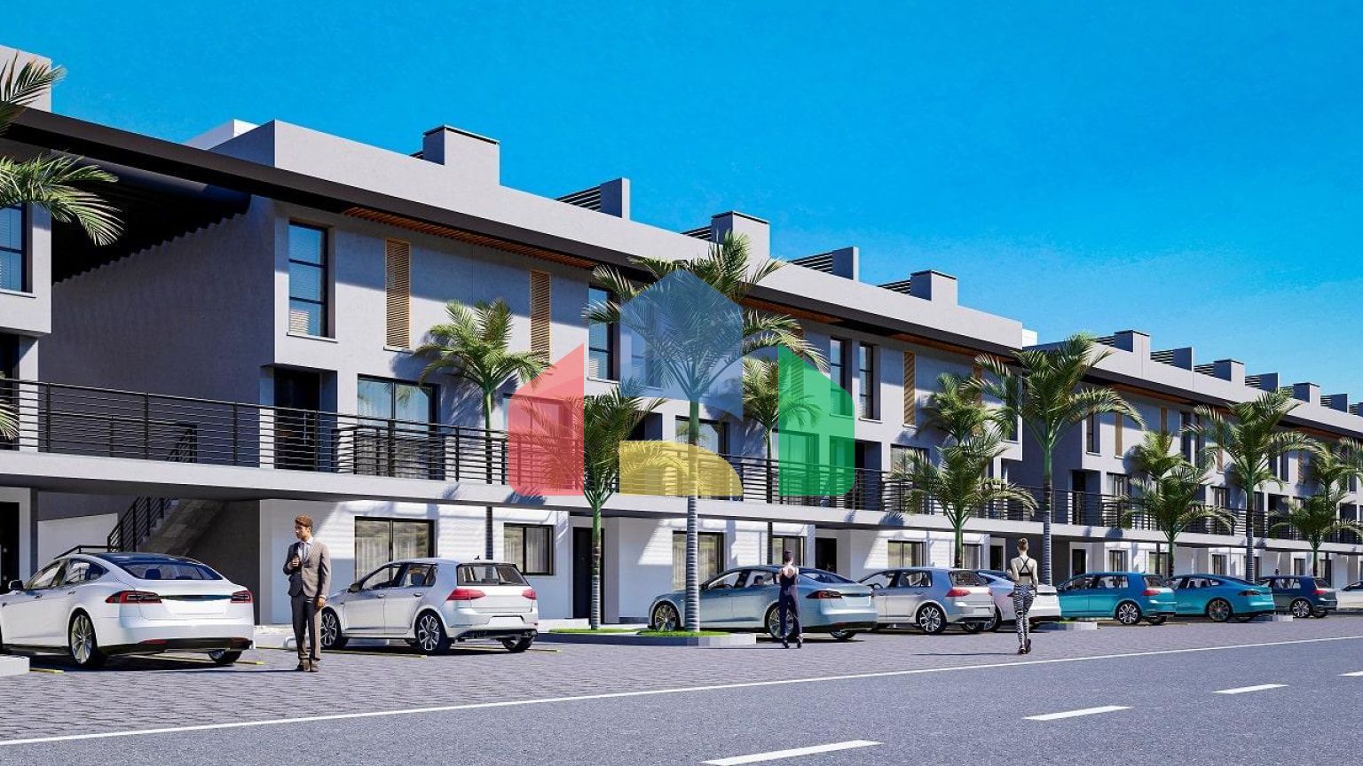 3-комнатные апартаменты 126 м2 + 60 м2 терраса на крыше в 10 минутах от пляжа