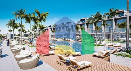 3-комнатные апартаменты 126 м2 + 60 м2 терраса на крыше в 10 минутах от пляжа