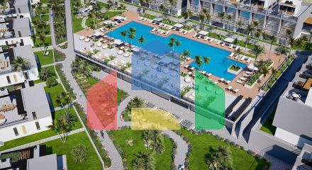 3-комнатные апартаменты 126 м2 + 60 м2 терраса на крыше в 10 минутах от пляжа