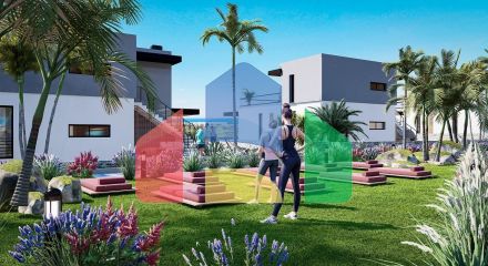 3-комнатные апартаменты 126 м2 + 60 м2 терраса на крыше в 10 минутах от пляжа